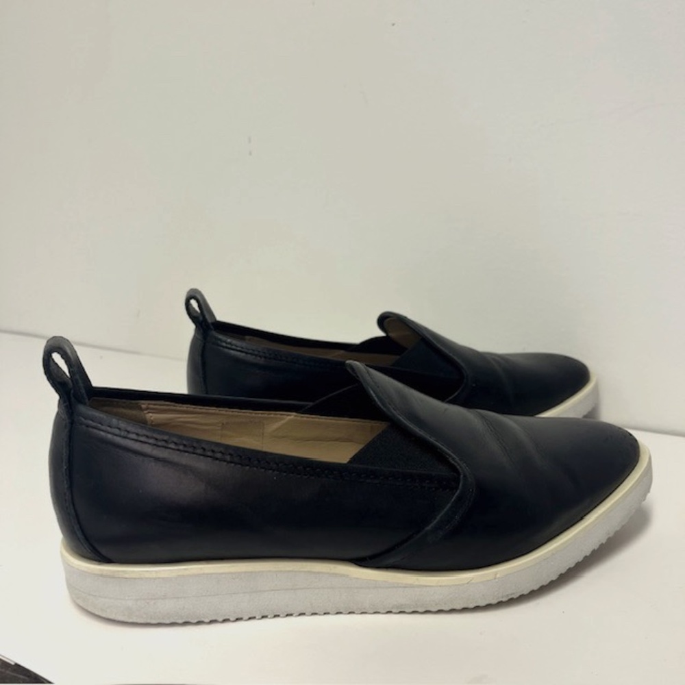 Everlane Women's The Leather Street Shoe Black Size 7.5 Made In Italy